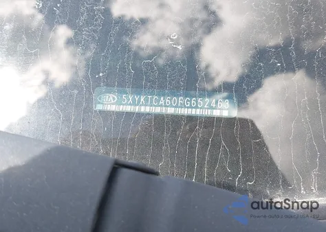 2015 Kia Sorento Lx z USA, uszkodzony, nr VIN 5XYKTCA60FG652463